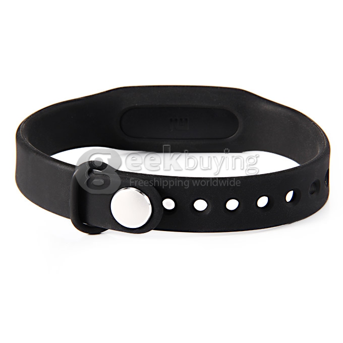 New Original Xiaomi Miband IP67 Smart Bluetooth 4.0 Bracelet Sleep Monitor 30 Day Standby Pedometer Support Android iPhone - Black