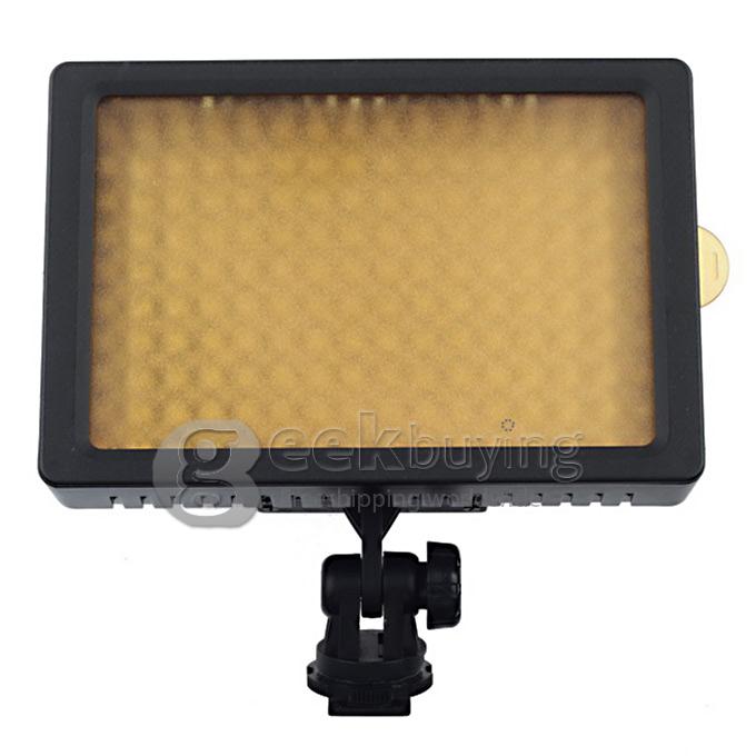 Super Power HD-126 9.6W 5600K LED Digital Video Light for Canon Panasonic Sony Camera DV Camcorder - Black