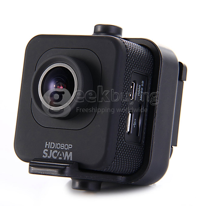 SJCAM M10 Mini Action Sports Camera Standard Version Novatek 12MP 1080P 170 Degrees Lens 1.5 Inch HD Camcorder Car DVR - Black