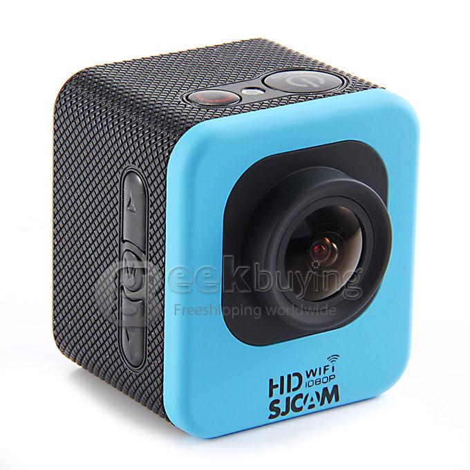 SJCAM M10 WiFi Mini Cube 12MP 1080P Novatek Sports Camera Lite Version 1.5 Inch 170 Wide Angle Lens Waterproof HD Camcorder Car DVR - Blue