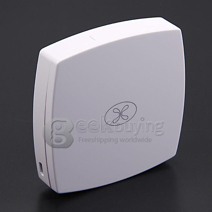 Vorson Mirror 6000mAh Power Bank External Li-polymer Battery 2.1A for iPhone iPad Smartphone Tablet - White