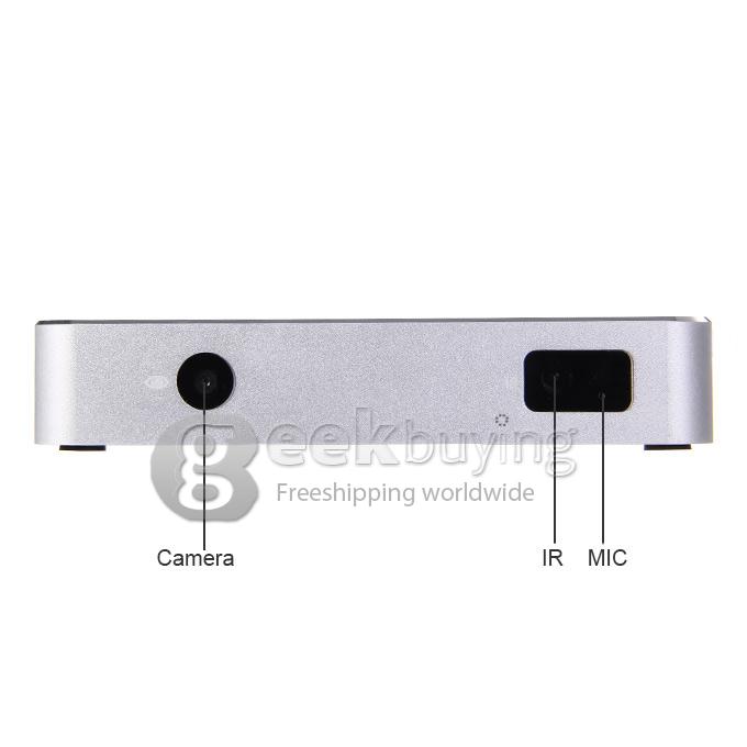 M8S RK3188 Quad Core 1.4GHz Android 4.4 Mini TV BOX HDMI HDD Player 2G/16G WIFI 2.0mp Camera Bluetooth - Silver