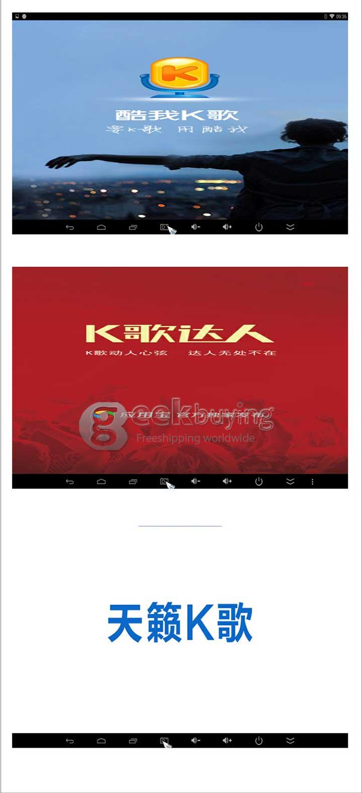 Karaoke System CS4K RK3288 Quad Core Android 4.4 Mini TV BOX HDMI HDD Player 2G/8G 2.4G/5G WIFI Bluetooth 5.0mp Camera Wireless Microphone