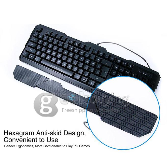 AULA Dragon Tooth Professional USB Wired 114 Keys Game Keyboard with Red Backlight for Computer Laptop PC 