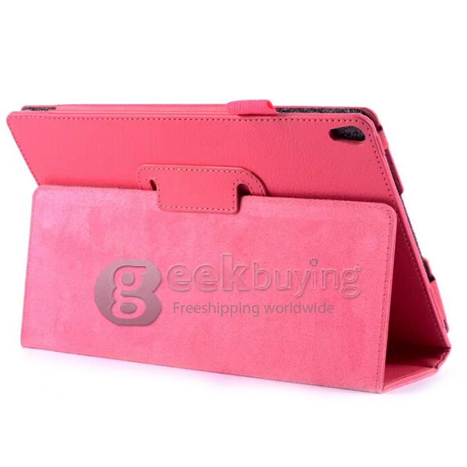 Fold Flip PU Leather Magnetic Cover Stand Case For Google HTC Nexus 9 Tablet PC - Rose