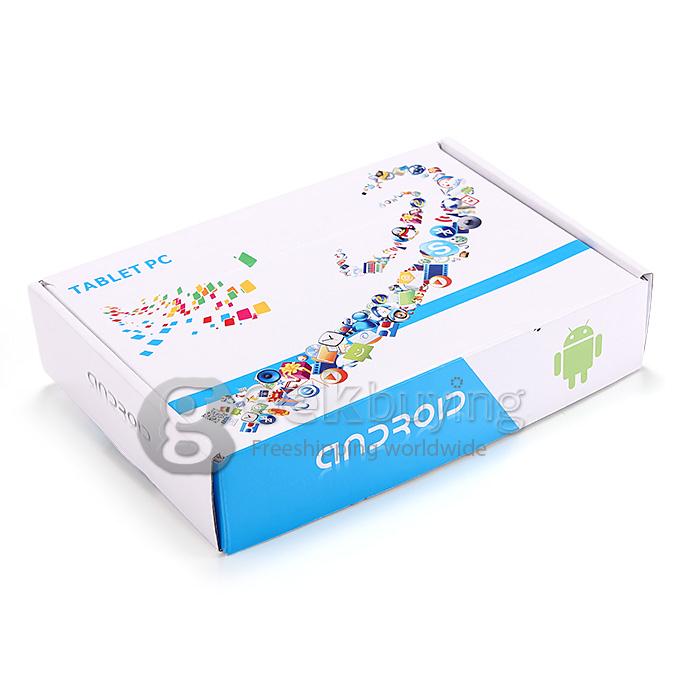 Q90 Allwinner A23 7 Inch Tablet PC Android 4.4 OS 4GB ROM Capacitive Touch Screen Dual Cameras - Purple