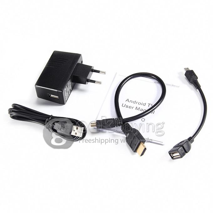 MK808B Plus 4K TV Dongle Amlogic S805 Quad Core Android 4.4 Mini PC 1G/8G WIFI H.265 HW Decoding Bluetooth DLNA Miracast - Black