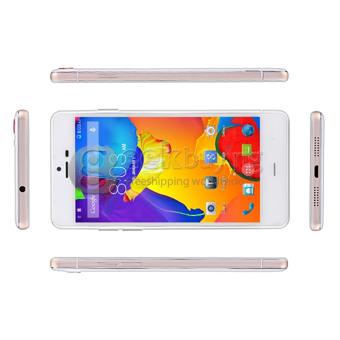 MIJUE M690 MTK6592 Octa Core 1.7GHz Smartphone 5.0 Inch IPS HD Screen Android 4.4 1GB RAM 8GB ROM 8.0MP 3G/OTG - White