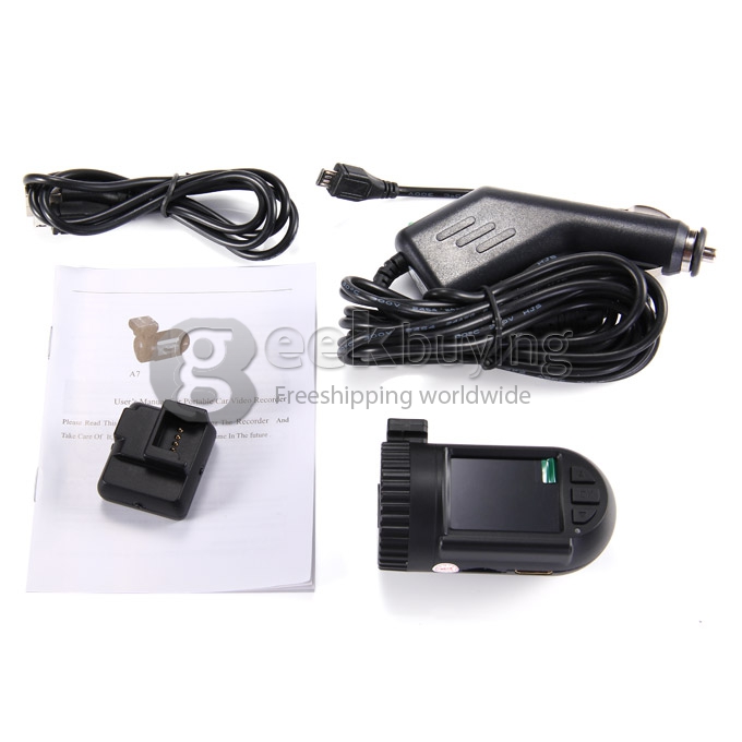 Mini 0803 Ambarella A7LA50D 3.5MP 1296P Car DVR 1.5" LCD Dash Cam GPS