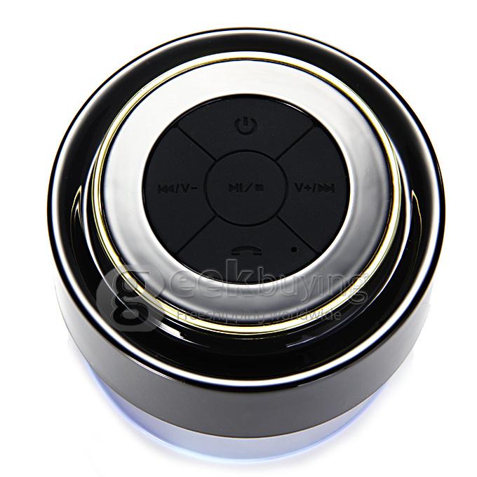 F102 IP67 Waterproof Creations Wireless Bluetooth 3.0 Shower Suction Speaker Hand-free Function - Gold
