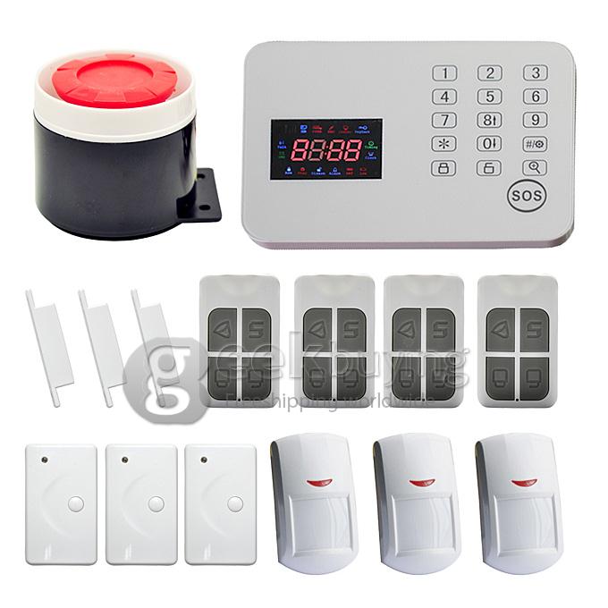 YA-701-GSMPSTN-3 App Controlled Wireless&Wired GSM PSTN Home Alarm Security System Auto Dialer