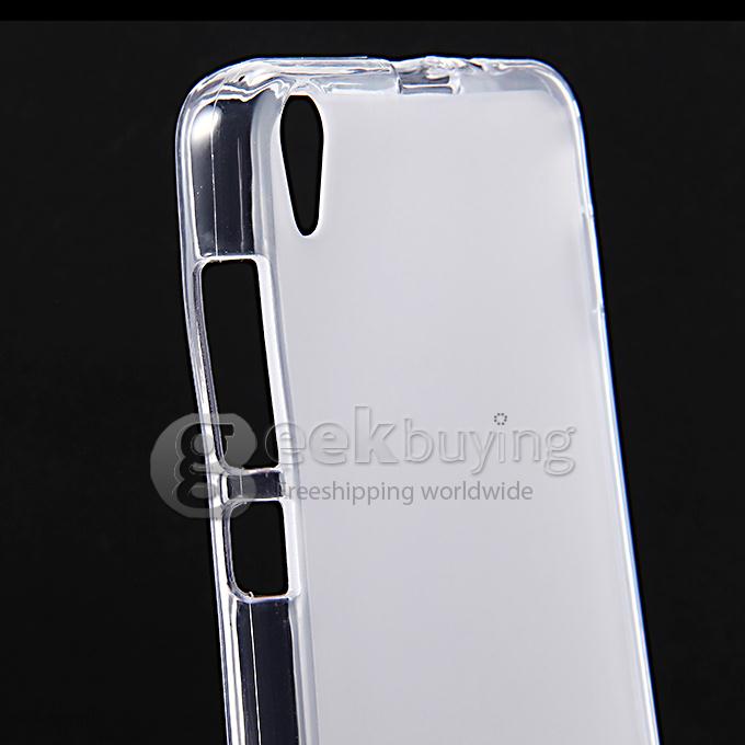[HK Stock]High Quality Protective Silica Gel Case Soft Back Cover for Lenovo S850 - Transparent