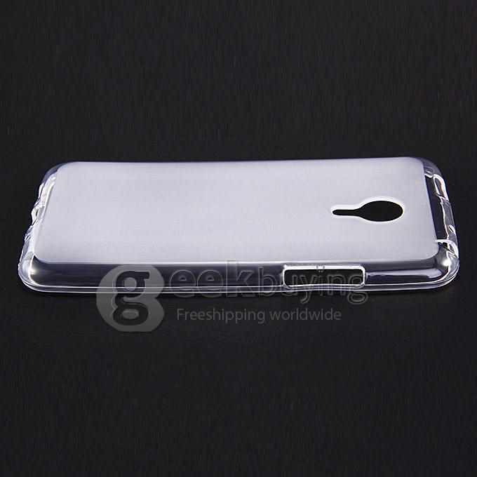 [HK Stock]Original Silicon Protect Cover Brand New Soft Case for MEIZU MX4 - Transparent