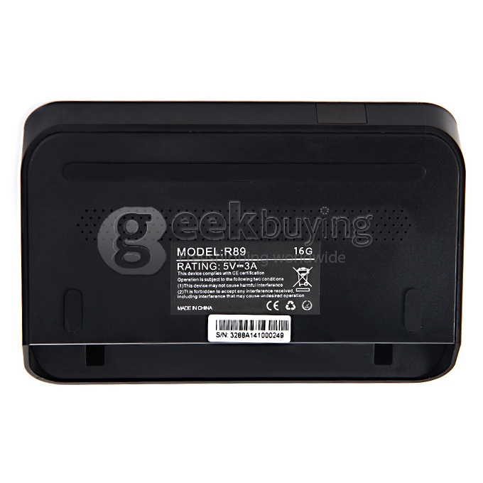 Ubox R89 RK3288 Qaud Core 1.8GHz Andriod 4.4 Mini TV Box HDMI HDD Player 2G/16G 802.11AC WIFI Bluetooth 4.0 OTA - Black