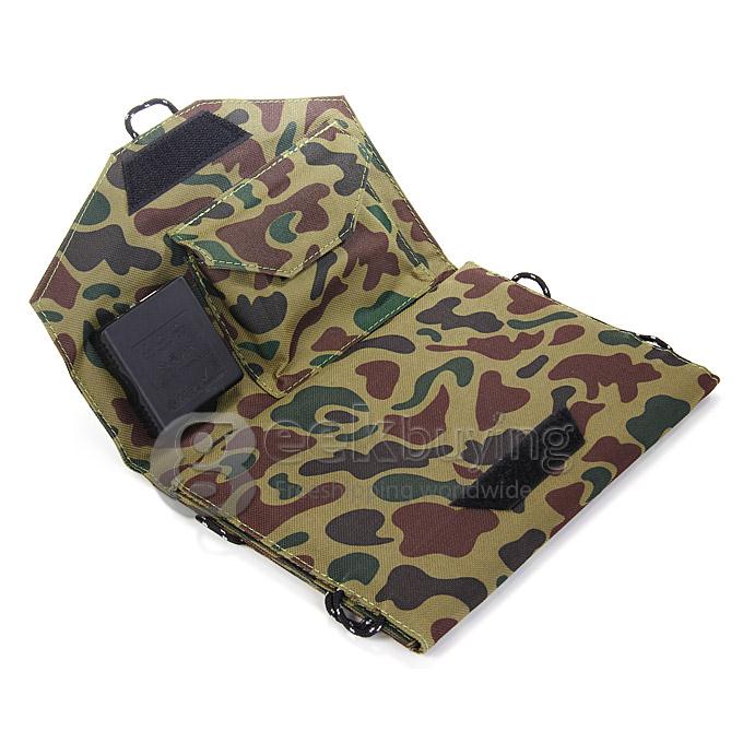 10.5W Portable Folding Solar Charging Bag Solar Panel for iPhone Samsung HTC
