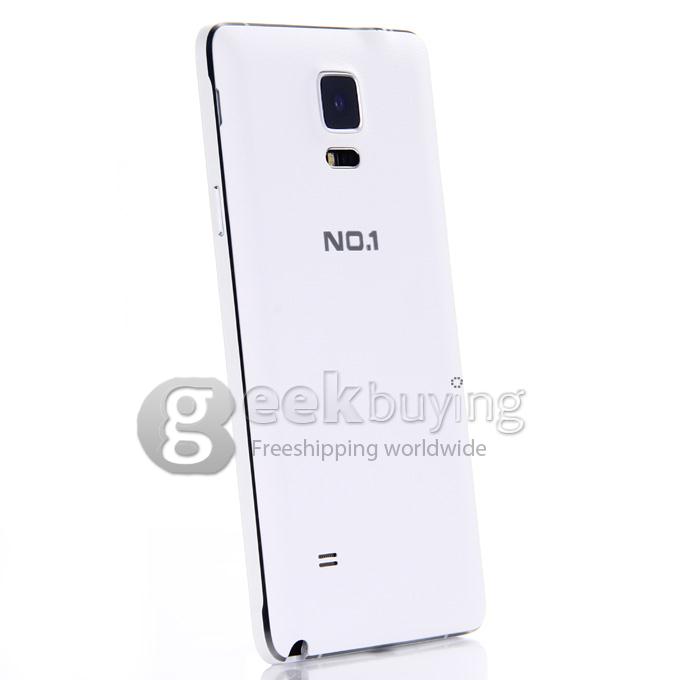 NO.1 Note 4 5.7inch 3G MTK6582 Quad-Core 1.3GHz Smartphone Android 4.4 1GB RAM 8GB ROM 8.0MP+5.0MP HD Air Gesture- White