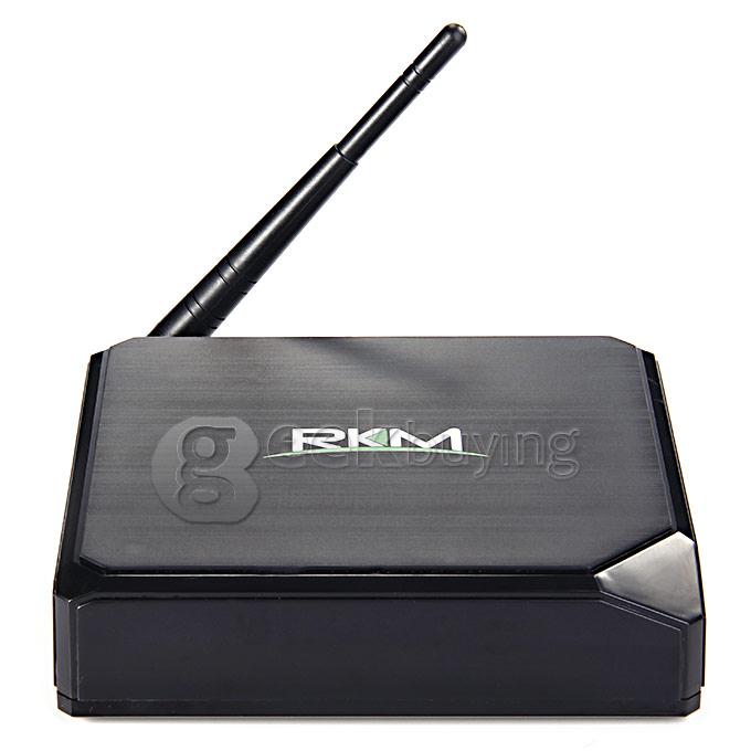 RKM MK80 Plus Allwinner A80 Octa Core 4K Media Player 4G RAM 32G ROM 802.11AC 2.4G/5G WIFI Bluetooth SATA DLNA USB 3.0 - Black