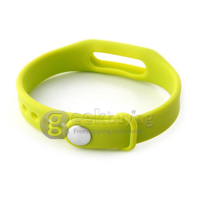 Replacement Wrist Strap Wearable Wrist Band for XIAOMI MI Band Bluetooth Bracelet - Green
