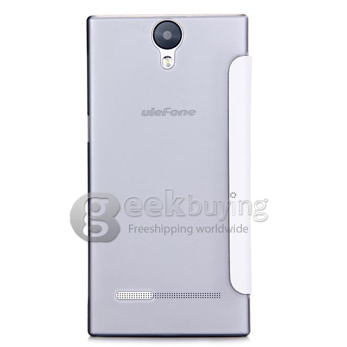 Original View Style Flip Cover Protective Case for ULEFONE BE ONE Smartphone - White