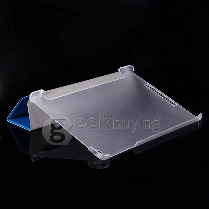High Quality PU Leather Stand Case for Teclast P98 3G x98Air x98AirII Tablet PC - Blue