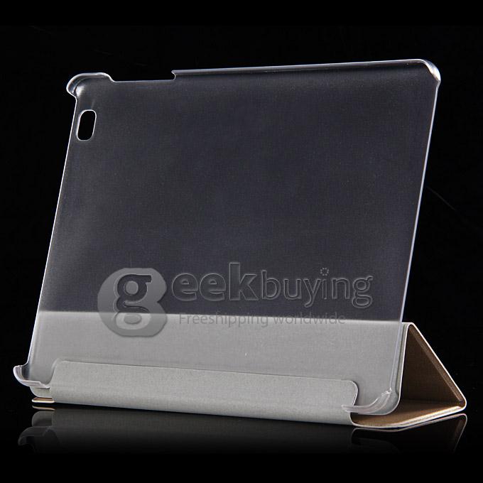 High Quality PU Leather Stand Case for Cube T9  Tablet PC -Gold