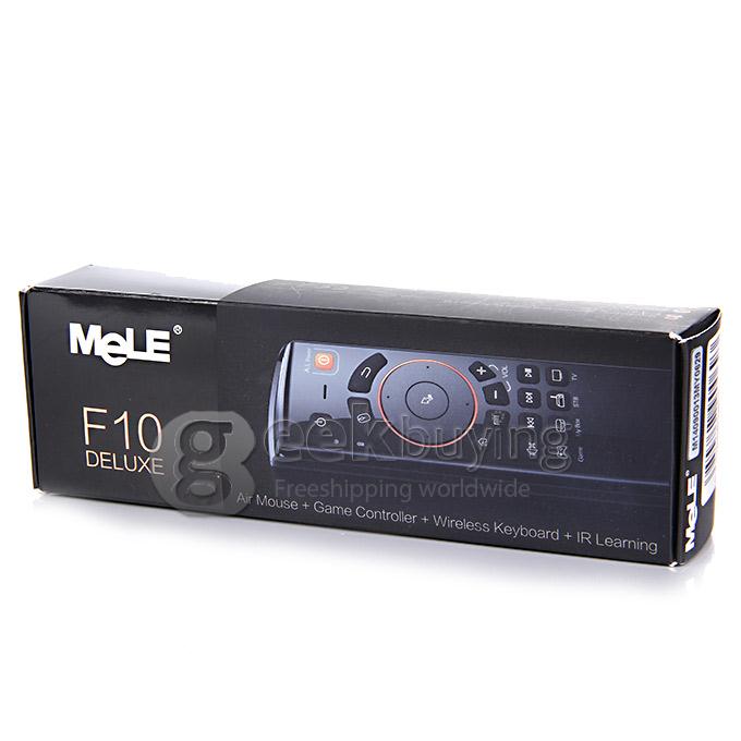 MeLE F10 Deluxe 2.4GHz Wireless Fly Air Mouse Keyboard 6 Axial Gyro