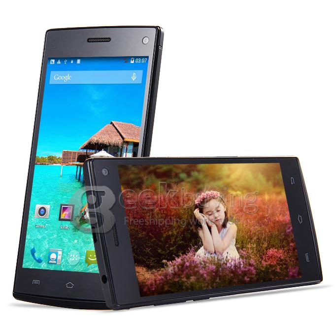 MLAIS M9 Smartphone MTK6592M Octa Core 1.4GHz QHD 5.0Inch Android 4.4 OS 1GB RAM 8GB ROM QHD 5.0MP 3G/GPS/OTG - Black