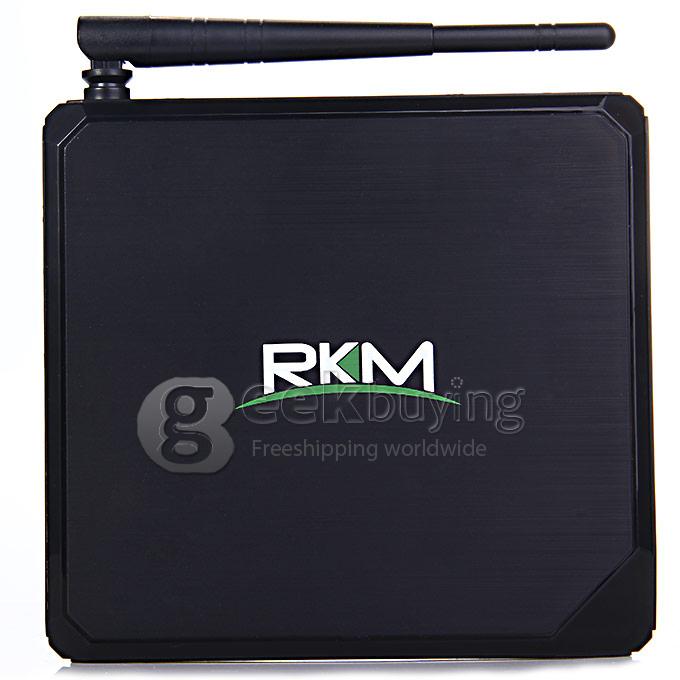 RKM MK80 Plus Allwinner A80 Octa Core 4K Media Player 4G RAM 32G ROM 802.11AC 2.4G/5G WIFI Bluetooth SATA DLNA USB 3.0 - Black