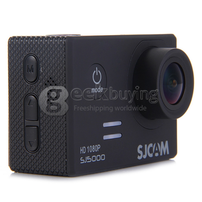 SJCAM SJ5000 Sports Camera Novatek 96655 14MP 1080P 2.0 Inch 170 Degrees Lens Diving HD Camcorder Car DVR - Black