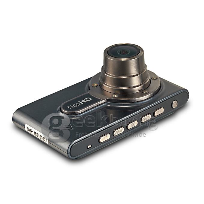 Dome G95A Ambarella A7 Full HD 1296P 30fps 2.7 Inch 178 Degree Angle Car DVR Recorder H.264 with G-sensor Dashcam