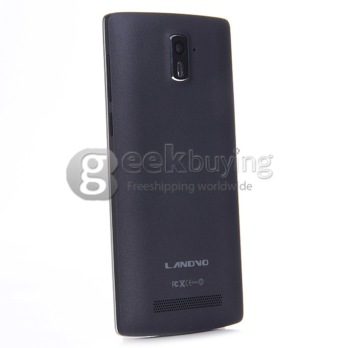 LANDVO L200S 5.0Inch IPS HD MTK6582 Quad Core 1.3GHz Smartphone Android 4.4 1GB RAM 8GB ROM 8MP 2MP Dual SIM 4G - Black