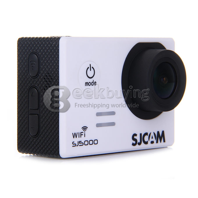 [UK Stock]SJCAM SJ5000 WiFi Sports Camera Novatek 96655 14MP 1080P 2.0 Inch Car DVR(White) + Tronsmart USB 2.0 All-in-one Memory Card Reader