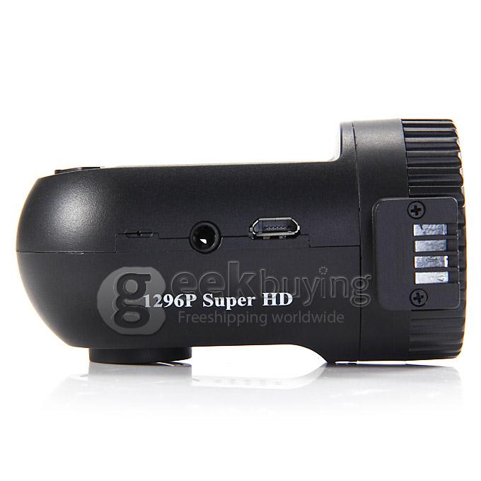 Mini 0805 Ambarella A7LA50D OV4689 CMOS 2304*1296P 30FPS GPS Logger Car DVR 1.5 Inch LCD Dash Camcorder Built-in 8GB