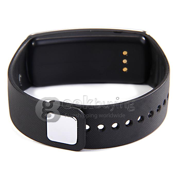 T2 Fitness Waterproof Bluetooth 4.0 OLED Smart Bracelet Watch Wrist Band for iPhone Android Phone - Black