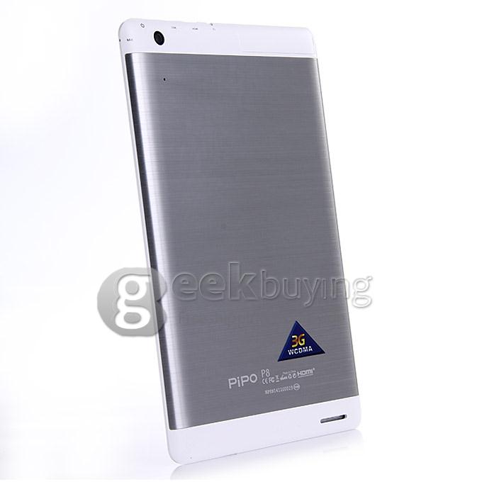 PiPO P8 RK3288 Quad Core 1.8GHz 7.85 inch Tablet PC Android 4.4 Retina 2048*1536 Touch Screen 2GB/32GB 3G Call - White