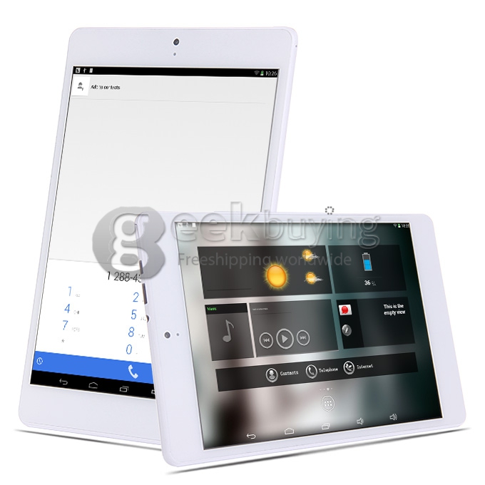 PiPO P8 RK3288 Quad Core 7.9 Inch Android 4.4 OS Tablet PC 2GB/16GB Retina 2048*1536 Touch Screen 2.4G/5G WiFi 3G/GPS White