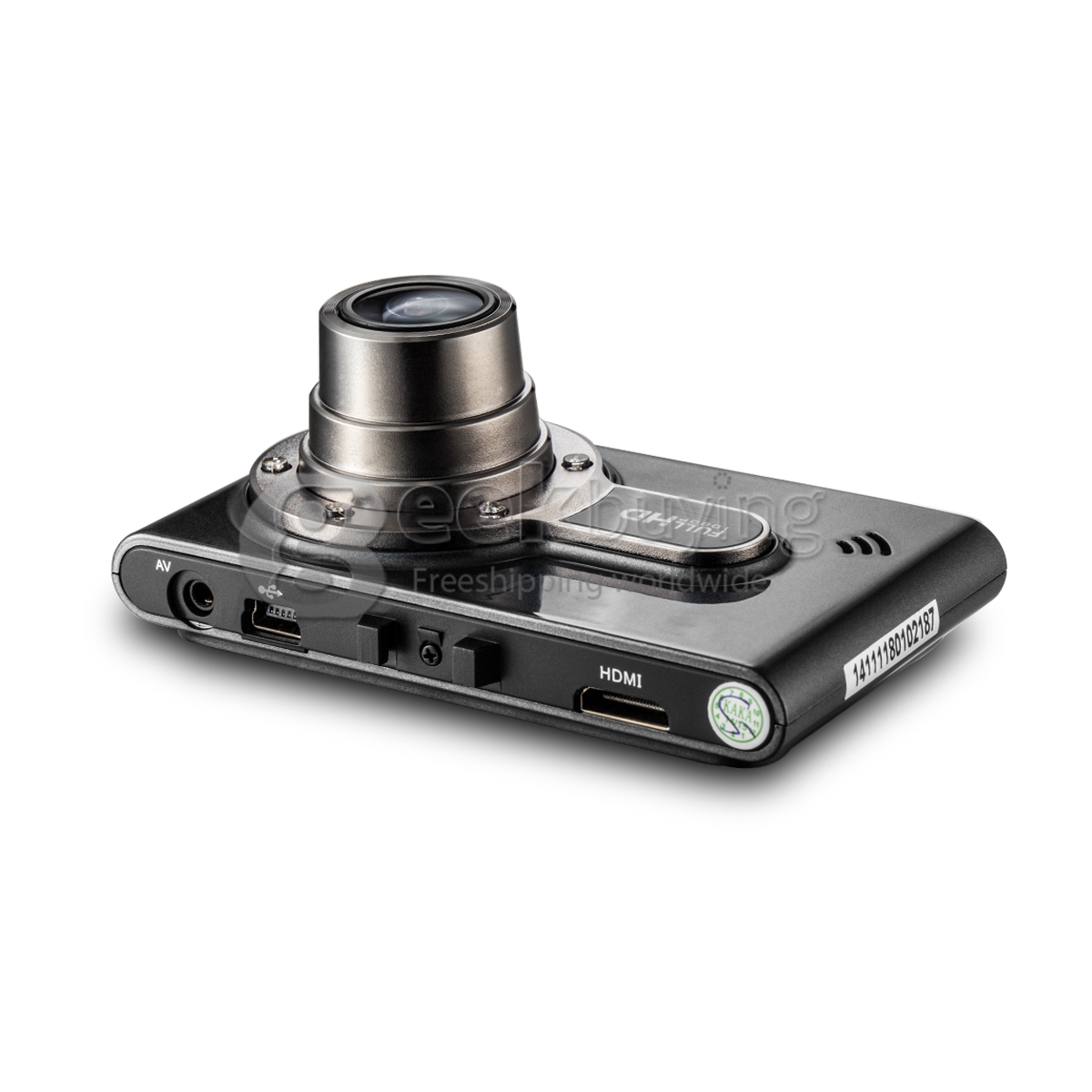 Dome G95A Ambarella A7 Full HD 1296P 30fps 2.7 Inch 178 Degree Angle Car DVR Recorder H.264 with G-sensor Dashcam