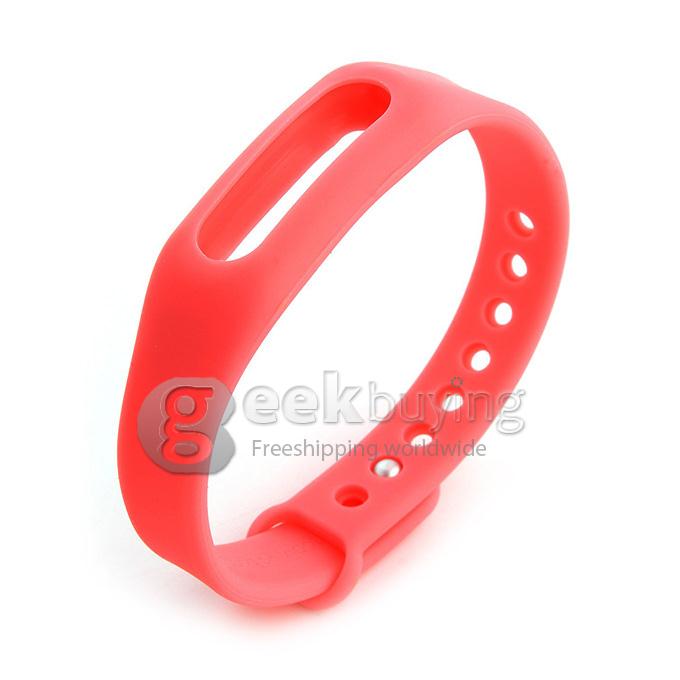 Replacement Wrist Strap Wearable Wrist Band for XIAOMI MI Band Bluetooth Bracelet - Pink