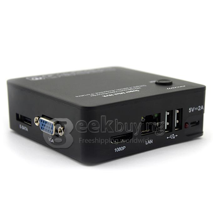 ESCAM H.264 Onvif 8CH 720P/960P/1080P Mini Portable Network Video Recorder NVR (Support Onvif, 3G, Wifi)