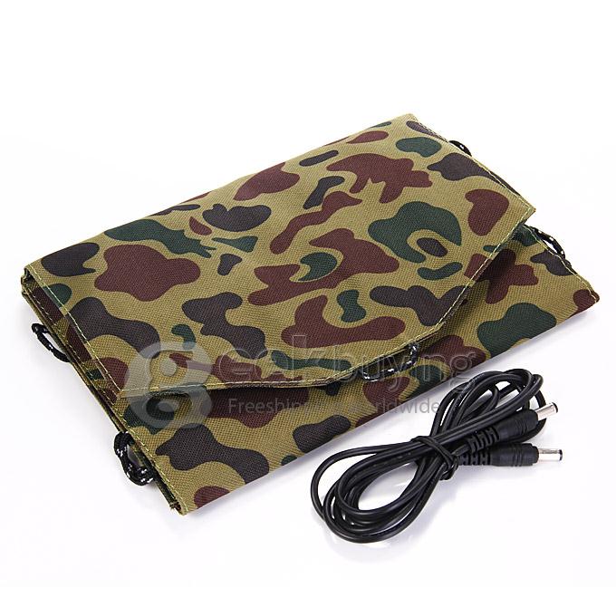 10.5W Portable Folding Solar Charging Bag Solar Panel for iPhone Samsung HTC