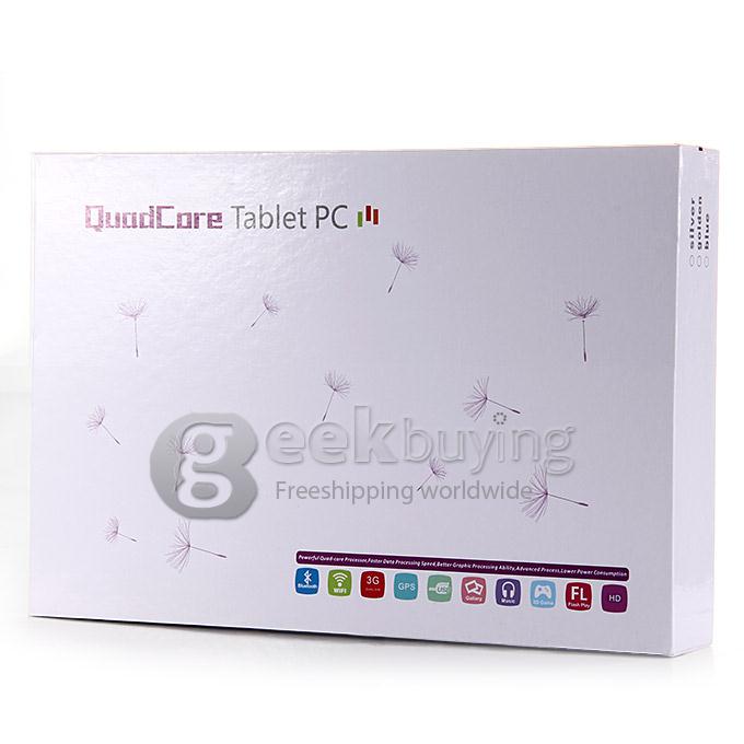 AM983 Allwinner A33 Quad Core 9.7 Inch Tablet PC Android 4.4 OS 1GB/16GB Capacitive Touch Screen BT - Silver