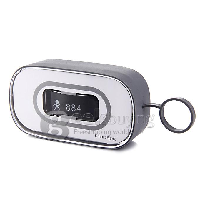 T2 Fitness Waterproof Bluetooth 4.0 OLED Smart Bracelet Watch Wrist Band for iPhone Android Phone - Black
