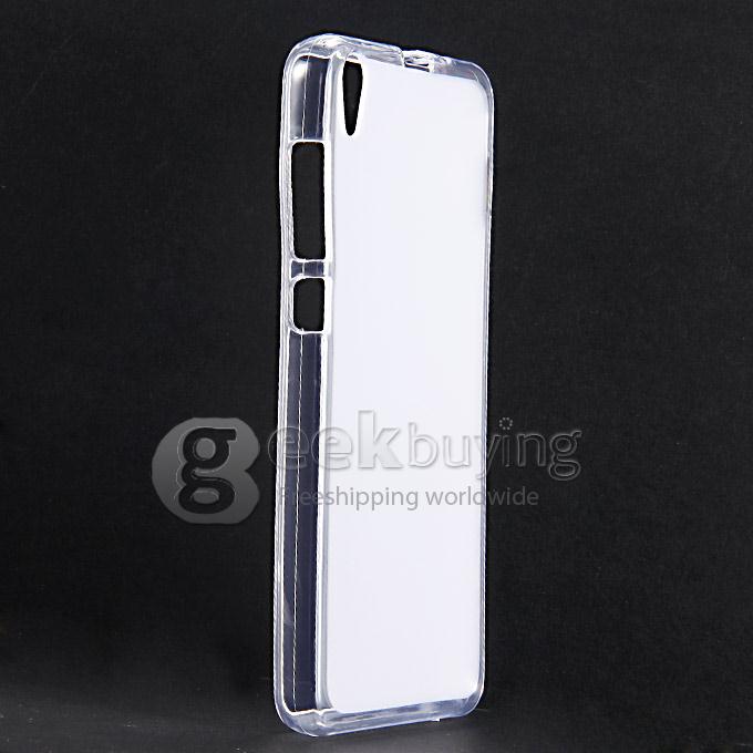 [HK Stock]High Quality Protective Silica Gel Case Soft Back Cover for Lenovo S850 - Transparent