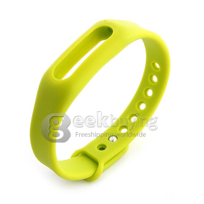 Replacement Wrist Strap Wearable Wrist Band for XIAOMI MI Band Bluetooth Bracelet - Green