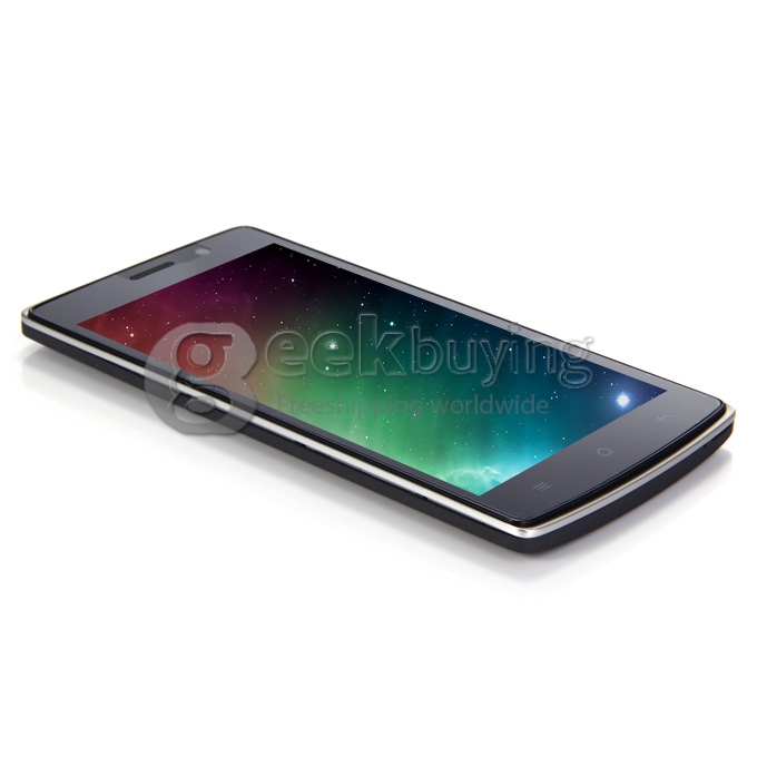 LANDVO L200S 5.0Inch IPS HD MTK6582 Quad Core 1.3GHz Smartphone Android 4.4 1GB RAM 8GB ROM 8MP 2MP Dual SIM 4G - Black