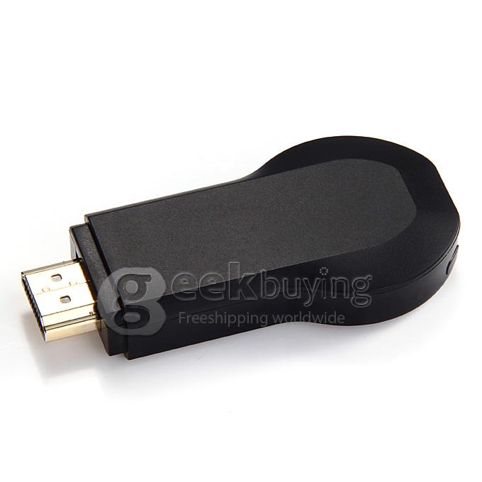 Wecast C2 Miracast DLNA WiFi Display Mini TV Dongle Stick Airplay HDMI 1080P for Android iOS Windows - Black