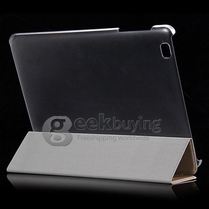 High Quality PU Leather Stand Case for Cube T9  Tablet PC -Gold