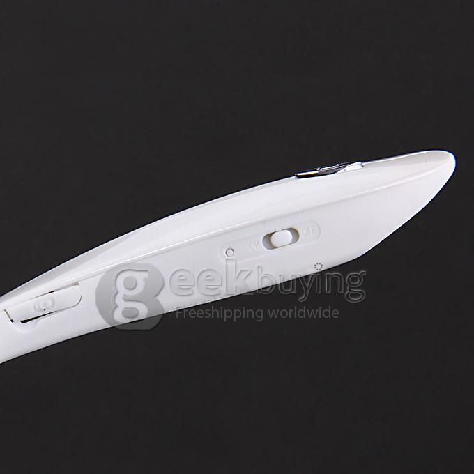 HB-800S CSR Bluetooth 4.0 Wireless Neck Headphone Stereo Earphone with Mic for iPhone Samsung HTC - White
