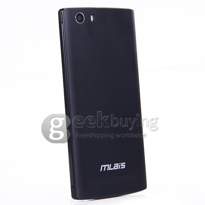 MLAIS M9 Smartphone MTK6592M Octa Core 1.4GHz QHD 5.0Inch Android 4.4 OS 1GB RAM 8GB ROM QHD 5.0MP 3G/GPS/OTG - Black
