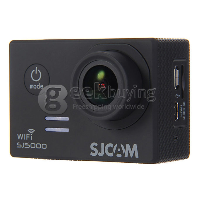 [UK Stock]SJCAM SJ5000 WiFi Sports Camera Novatek 96655 14MP 1080P 2.0 Inch Car DVR(Black) + Tronsmart USB 2.0 All-in-one Memory Card Reader